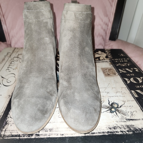 Vince Hallie In Limestone Grey Size 7.5 - Picture 3 of 8
